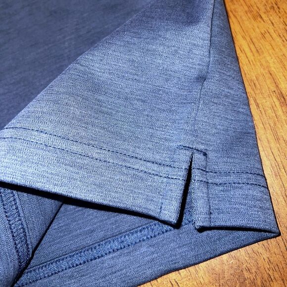 Johnnie-O Easton Prep-Formance Quarter Zip Pullover Blue Camo Collar Men’s M - Picture 5 of 11